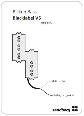 Sandberg Black Label Pickup V5